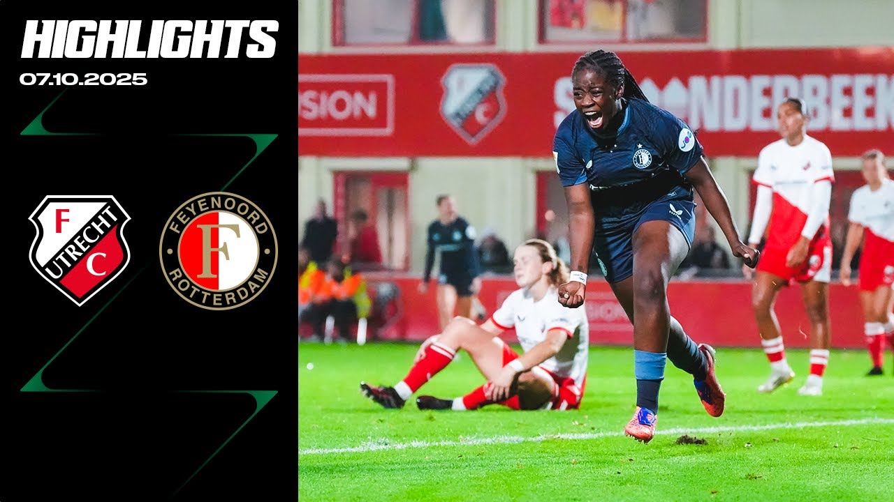 Feyenoord Secures Important 2-1 Victory Over FC Utrecht in Eredivisie ⚽