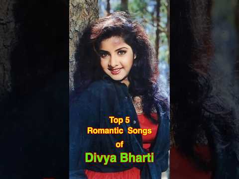 Top 5 Romantic Songs of Divya Bharti | #top5 #divyabharti #romantic #shorts