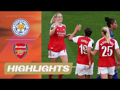 Russo and Blackstenius lead Arsenal's second win in a row | Barclays WSL 25/26