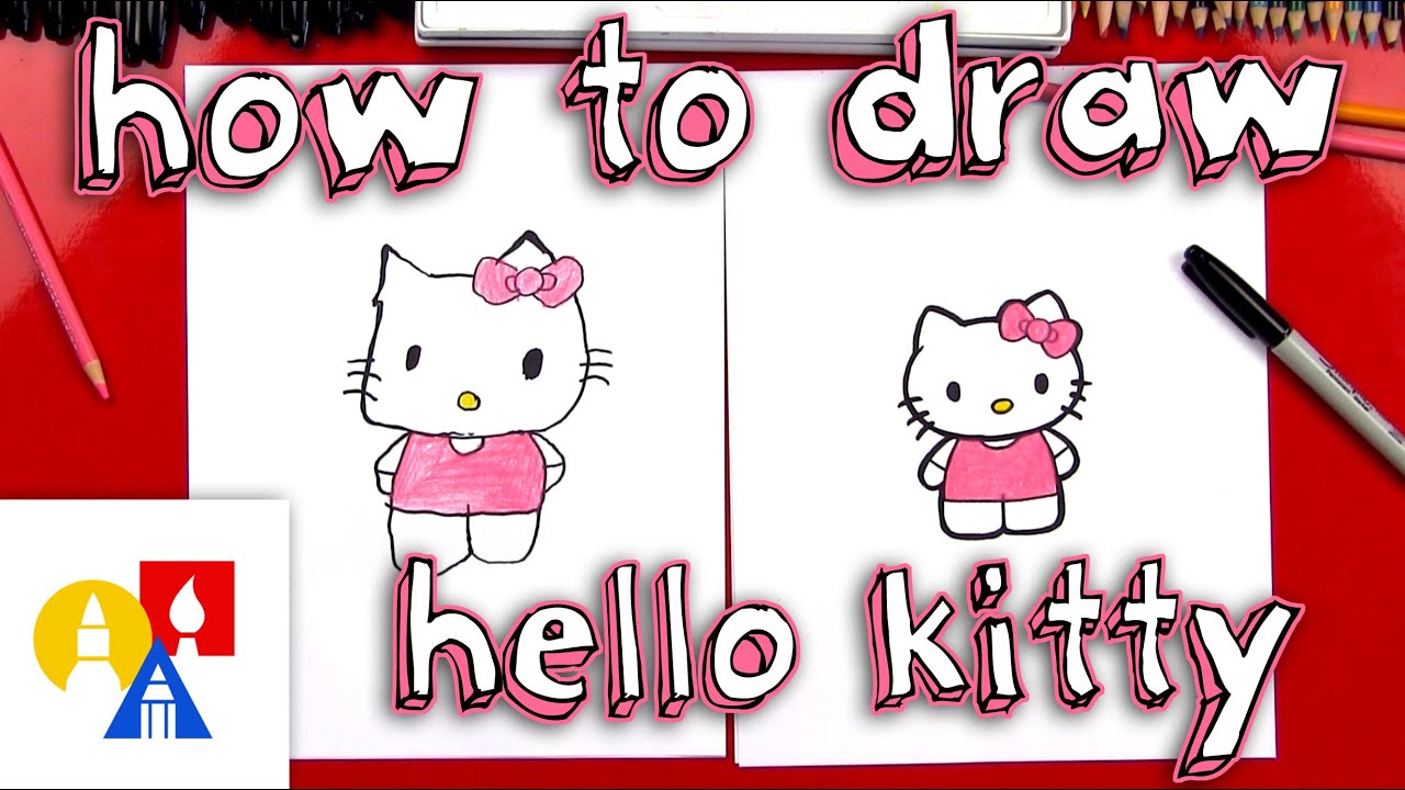 Step-by-Step Guide to Drawing Hello Kitty with Colors