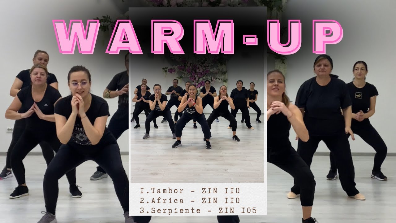 Zumba Warm-Up with Sak Noel | Serpiente & More