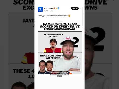 This Jayden Daniels Stat is INSANE ๐คฏ