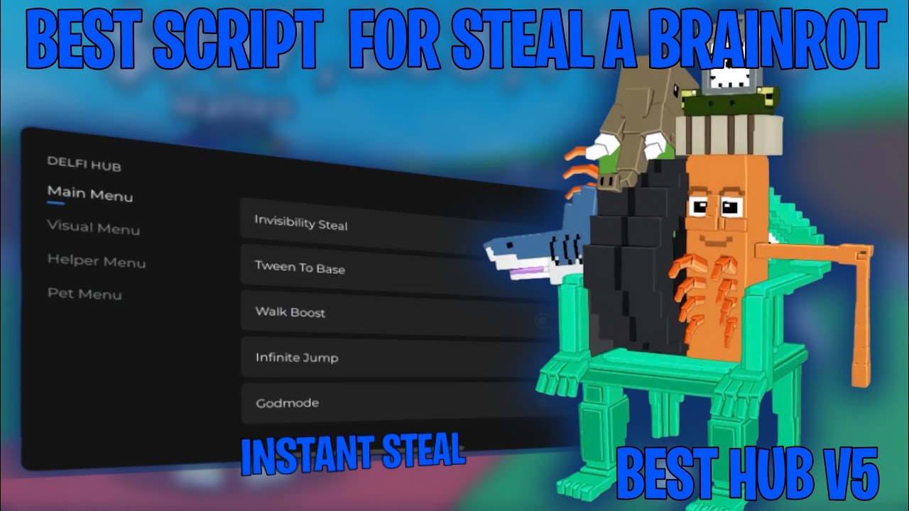 🚀 Instant Brainrot Script: Teleport & Infinite Jump