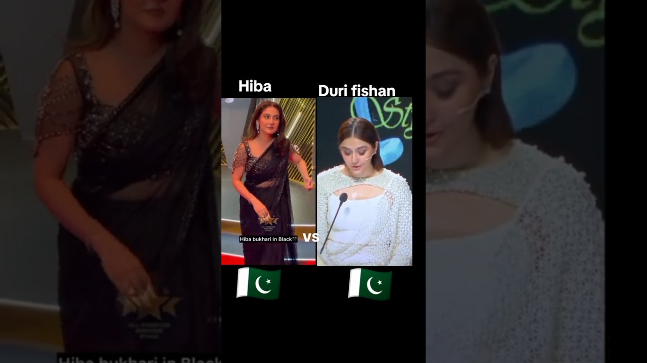 Hiba Bukhari vs Durfishan: The Ultimate Showbiz Showdown! 💥