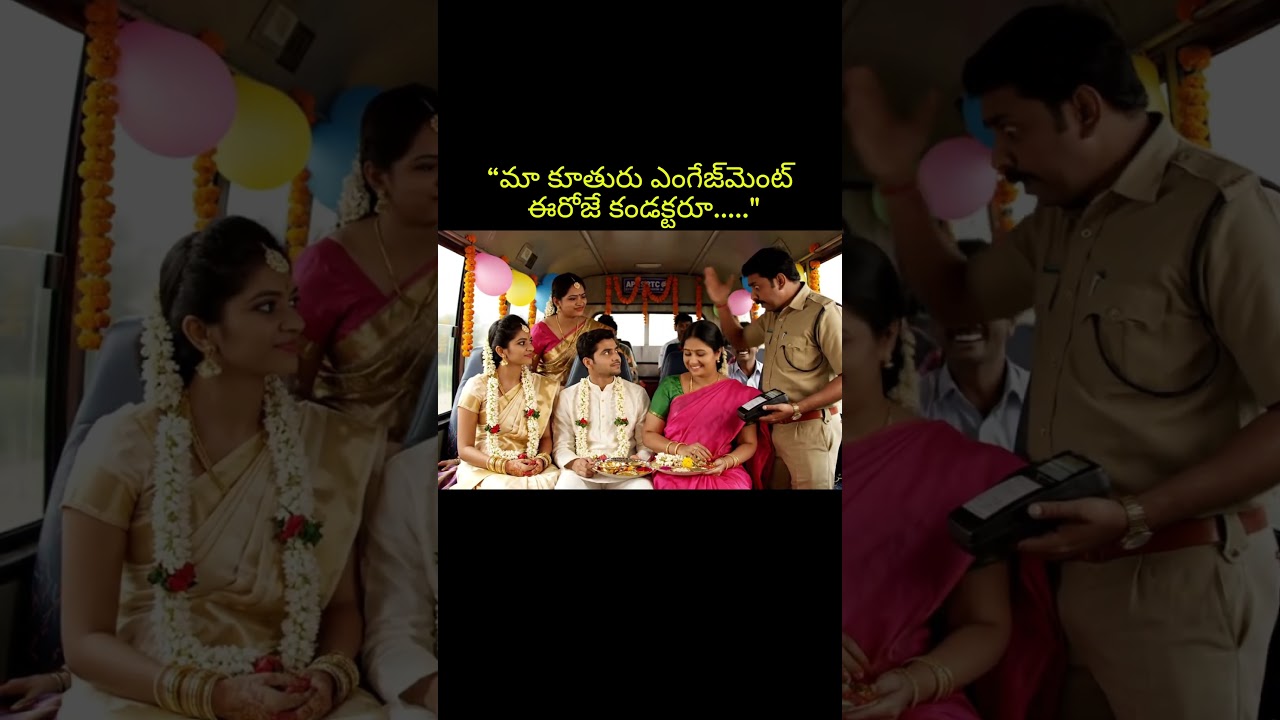 బస్ ఎంగేజ్మెంట్ సూపర్ 🤣