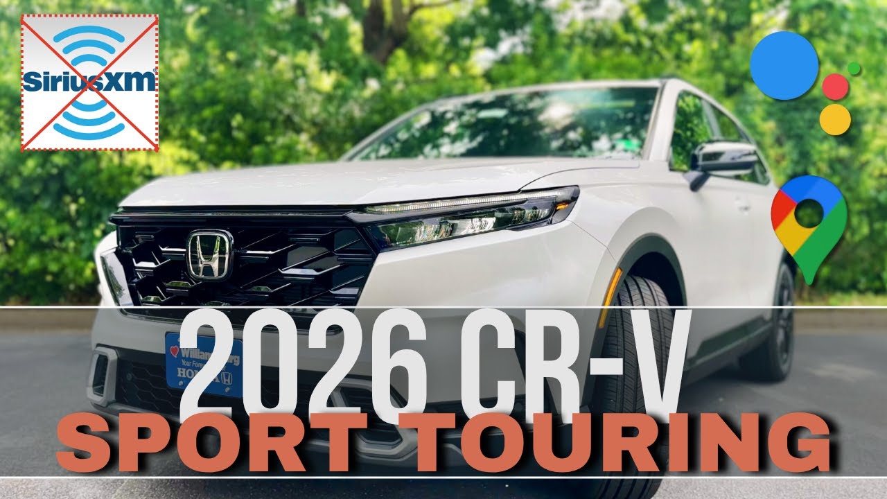 2026 Honda CR-V Sport TOURING: What's New? 🚗