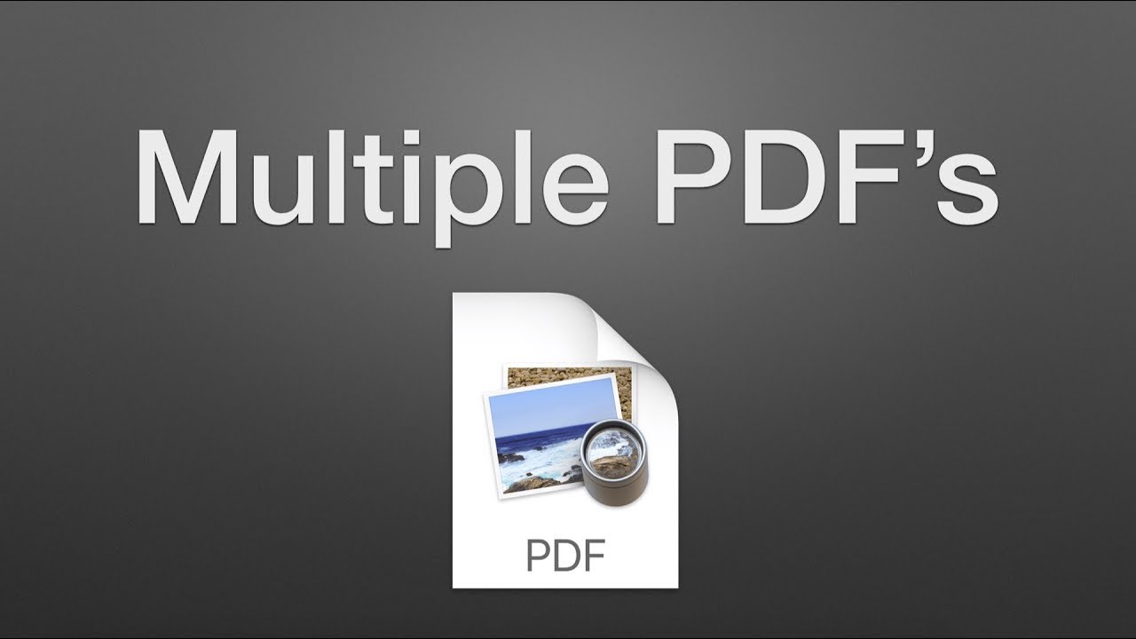 Guide to Merging Multiple PDFs into a Single Document on Mac