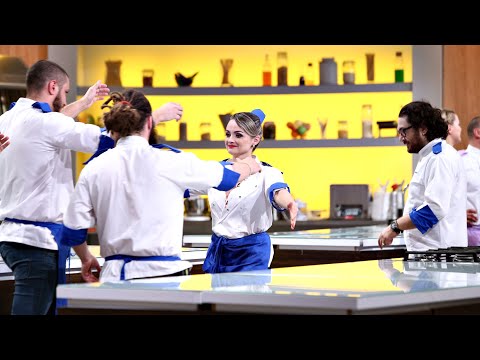 Amalia Bellantoni, în lacrimi după ce a părăsit competiția ”Chef la Cuțite”