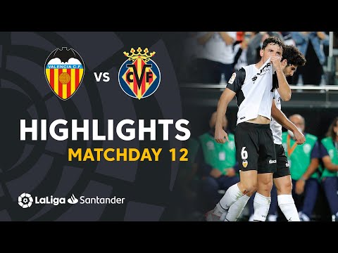 Resumen de Valencia CF vs Villarreal CF (2-0)