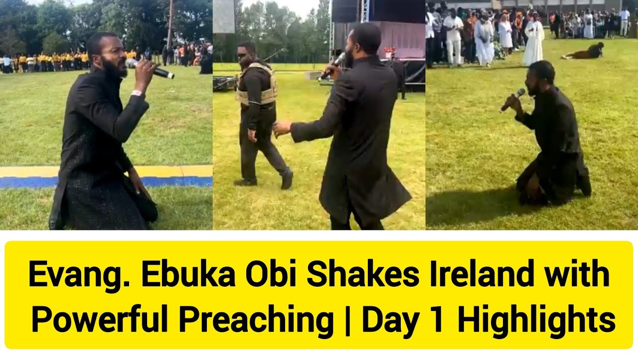 Evang. Ebuka Obi Ignites Ireland with Powerful Preaching 🔥