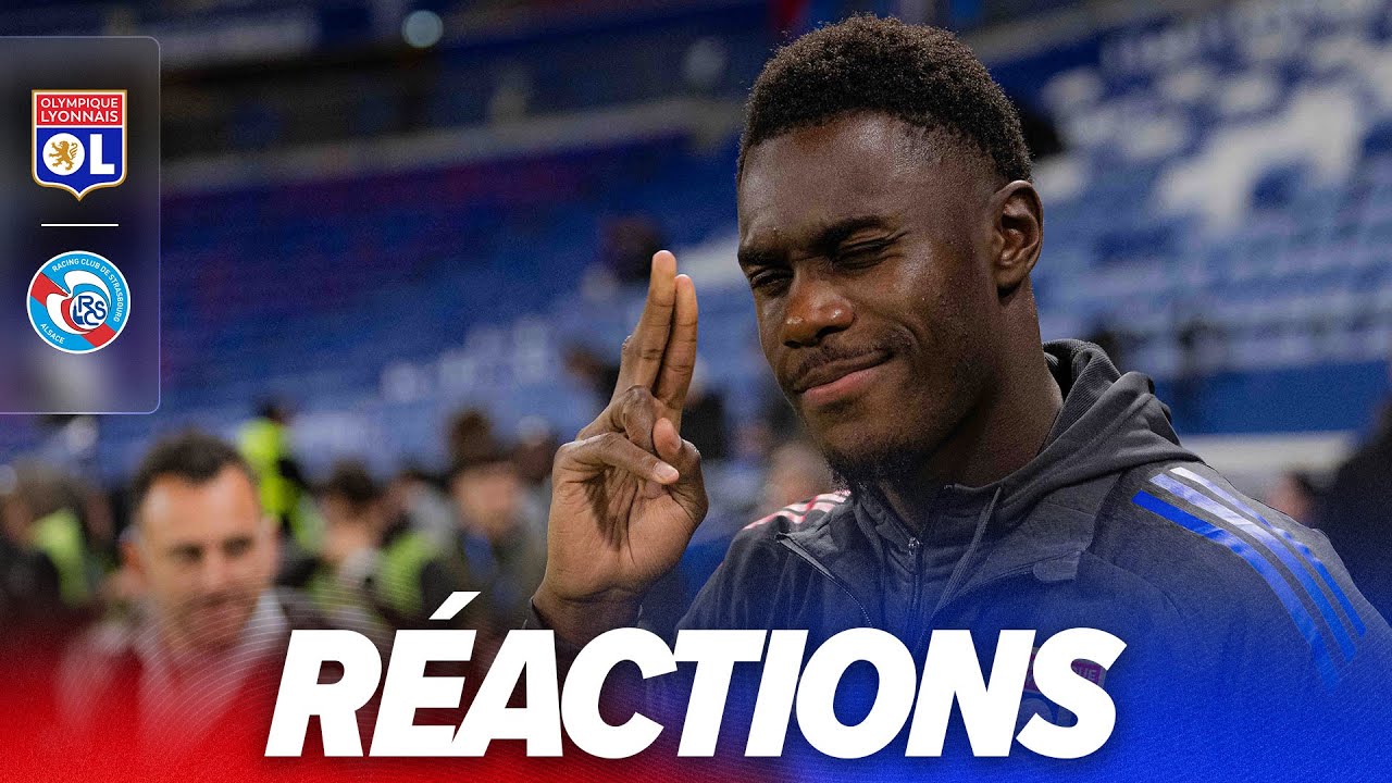 OL vs Strasbourg : Moussa Niakhaté célèbre une victoire inoubliable 🏆