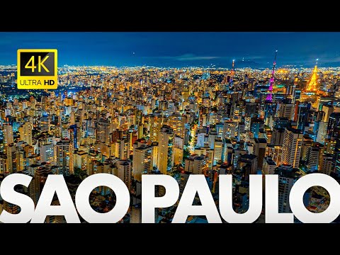Sao Paulo, Brazil 🇧🇷 in 4K Ultra HD | Drone Video