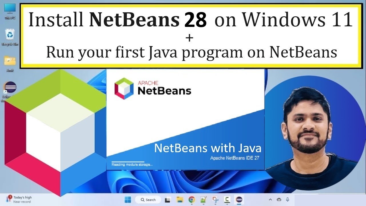 How to install NetBeans 28 on Windows 11 | Complete Installation | Amit Thinks