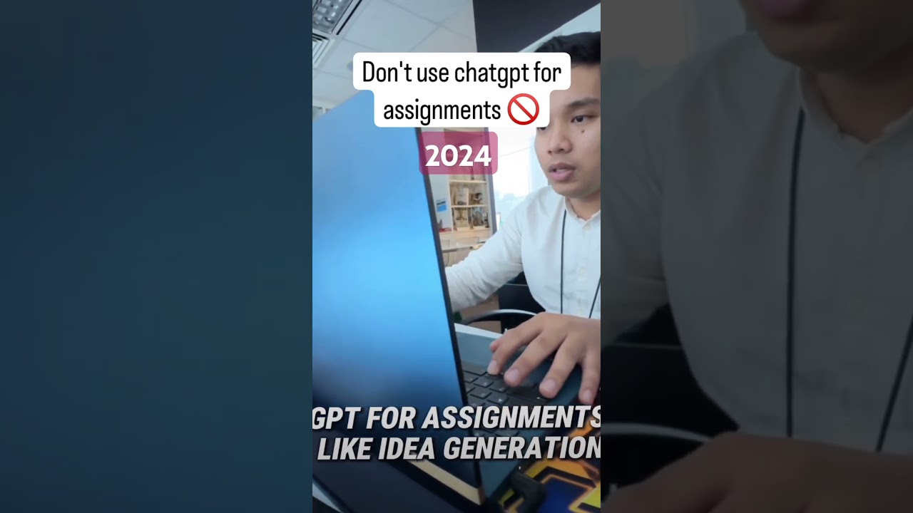 Using ChatGPT for Assignments ๐