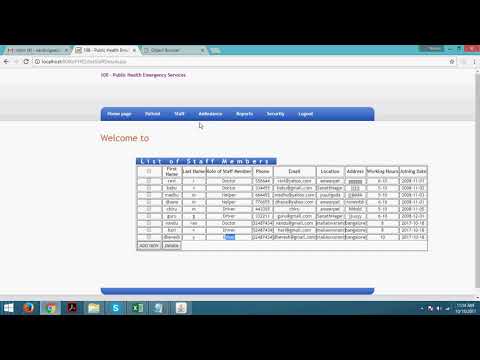 108 - Public Health Emergency Services J2EE Final Year Project