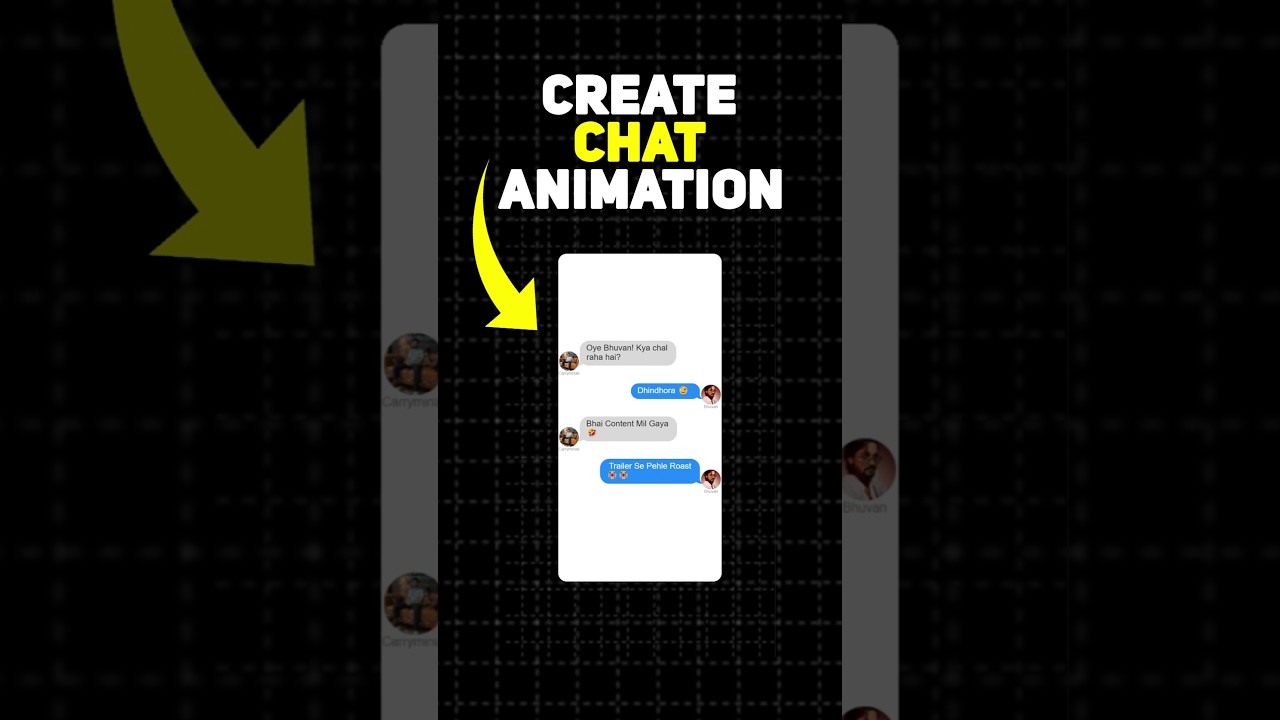 Create Fake Phone Chat Animations For Free