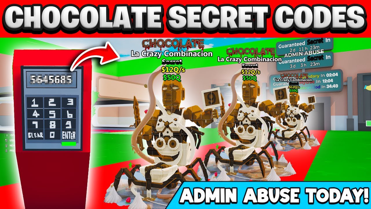 *NEW* Chocolate Event Secret Codes in Fortnite Steal The Brainrot Update! (New Secret Codes)