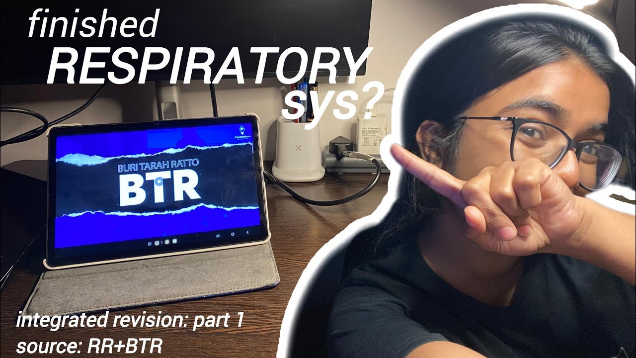 NEET PG Study Vlog: Respiratory System in One Go ⚡