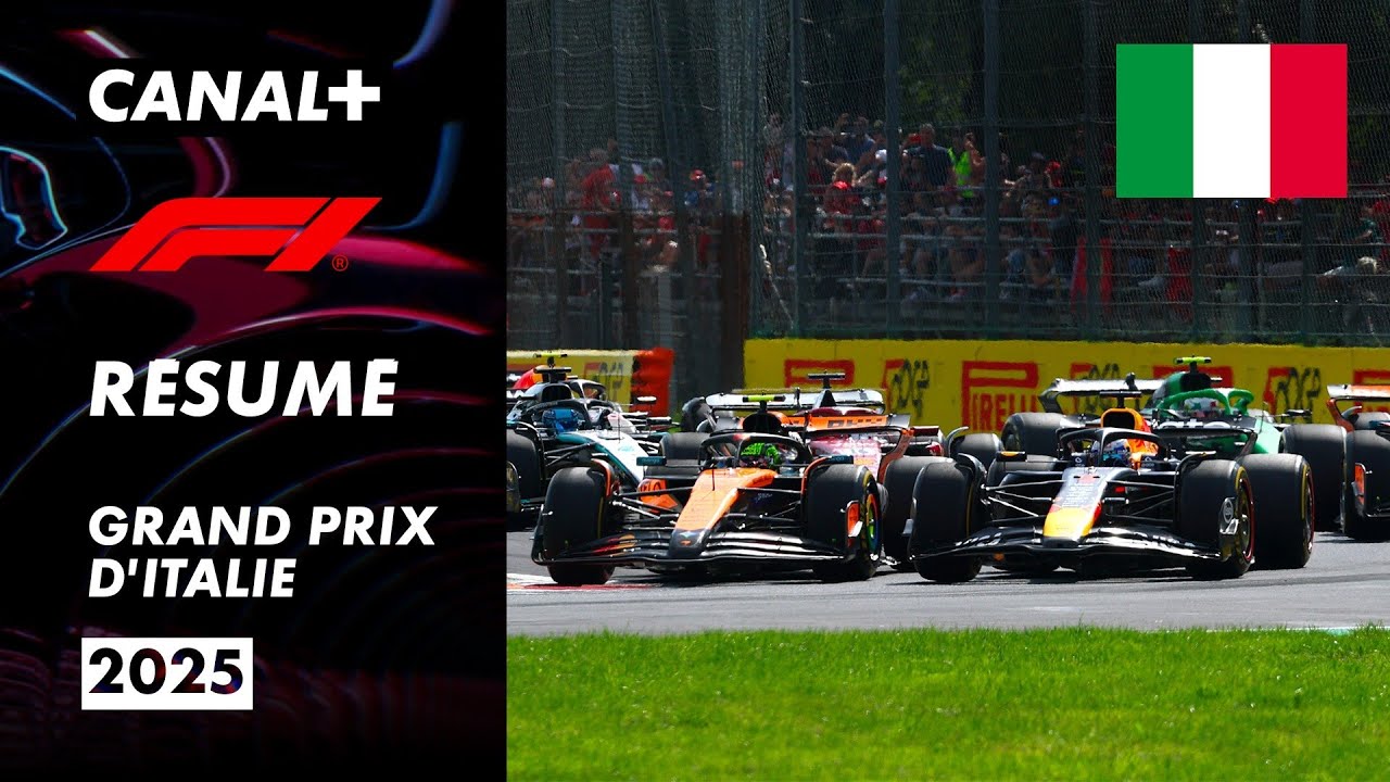 Grand Prix d'Italie 2025 : Résumé complet, moments forts et interviews 🎥