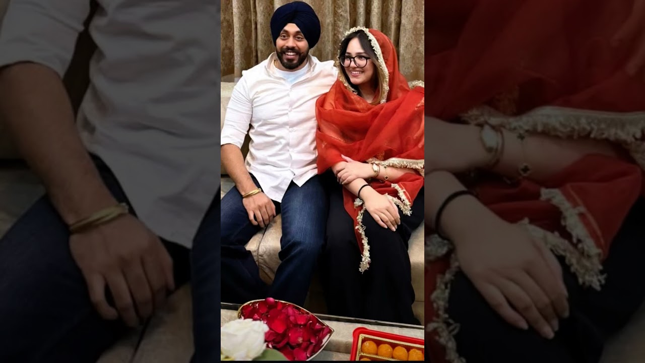 cricketer abhishek Sharma sister got engaged #cricket #abhisheksharma #viralvideo