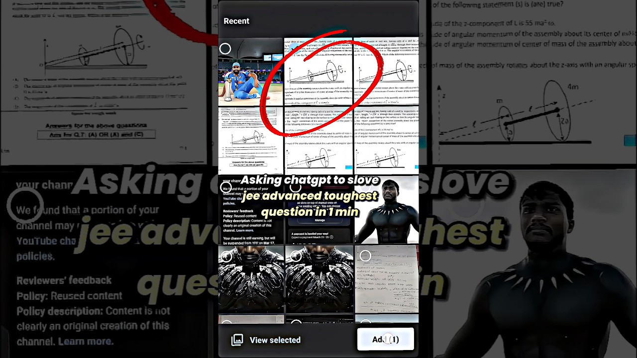 Can ChatGPT Solve the Toughest JEE Advanced Questions? π€―