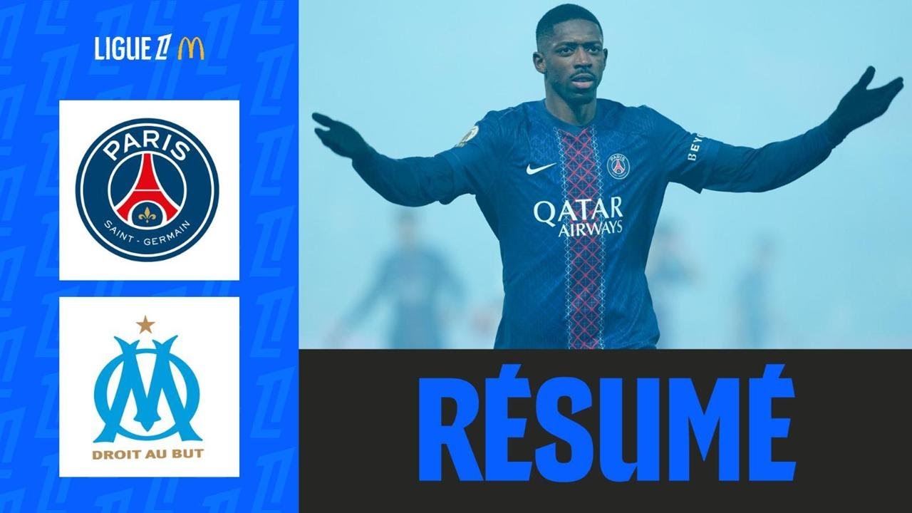 Dembélé en mode BALLON D’OR, le PSG PULVÉRISE l’OM | 21ème journée - Ligue 1 McDonald's 25/26