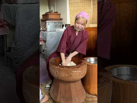Super popular mochi store in Kyoto, Japan