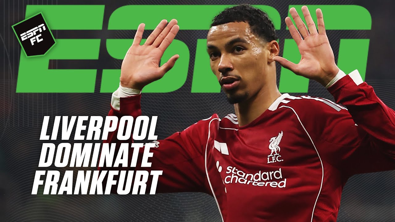 Liverpool's Stunning 5-1 Victory Over Eintracht Frankfurt! ⚽ | Steve Nicol & ESPN FC Reaction