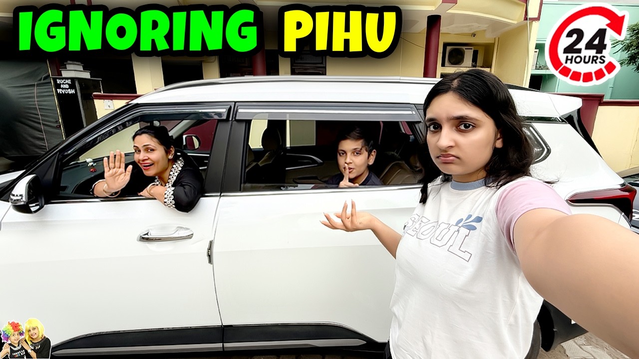 Aayu & Pihu Show: 24-Hour Ignoring Challenge! 😲 Who Will Realize First?