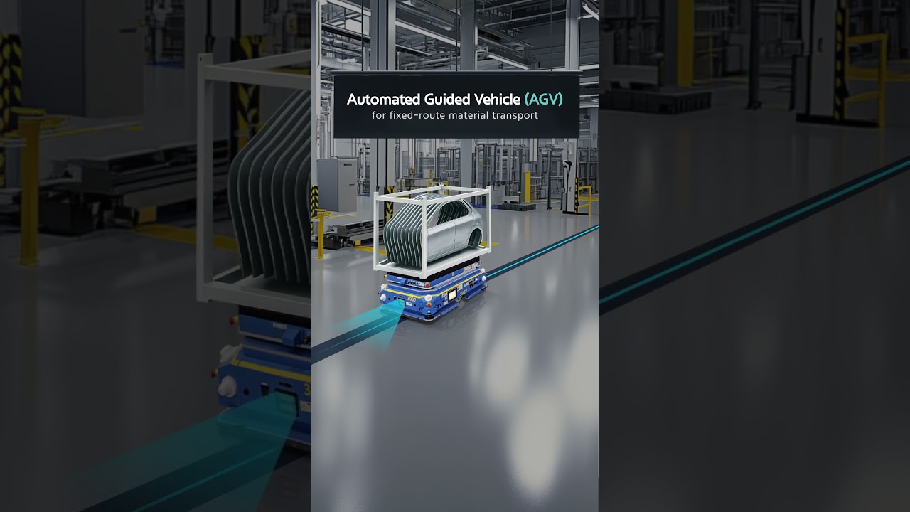 Smart Factory Logistics Robots: AGV & AMR 🚚
