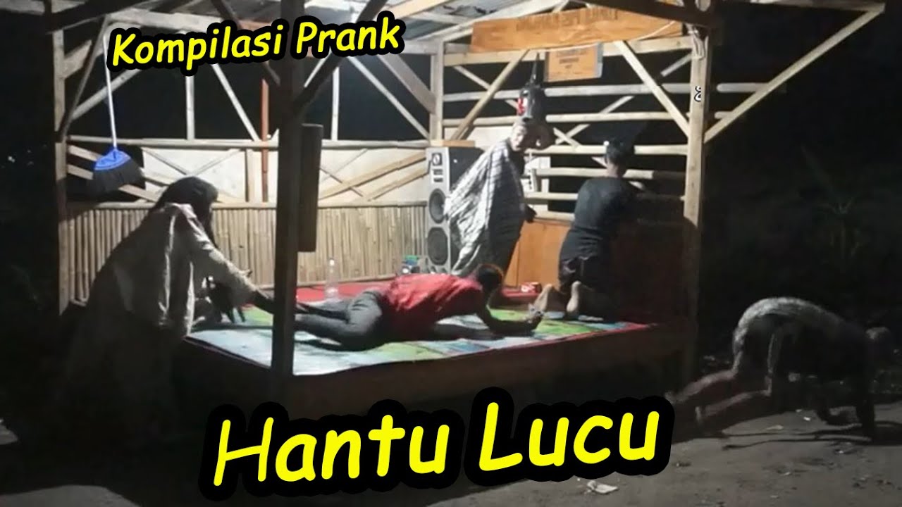 Kompilasi Prank Kuntilanak Hantu Lucu Ganggu Yang Main Kartu Bikin Ngakak !!!