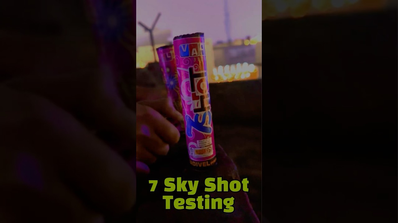 7-Star Sky Shot 💥 for Diwali 2024