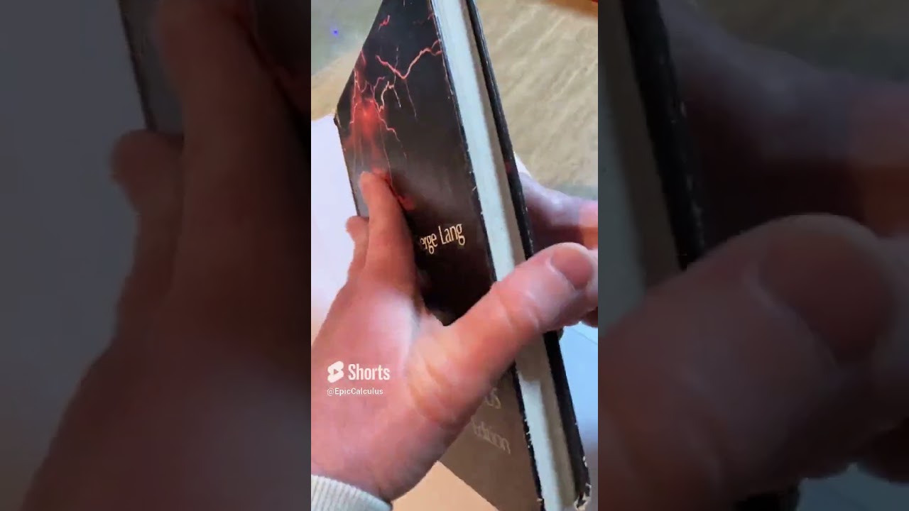 A First Course in Calculus by Serge Lang