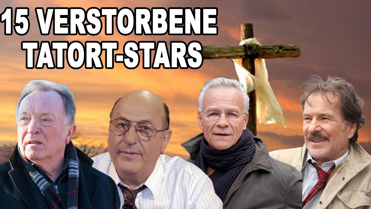 15 Tatort-Stars, die uns leider verlassen haben 🕵️‍♂️