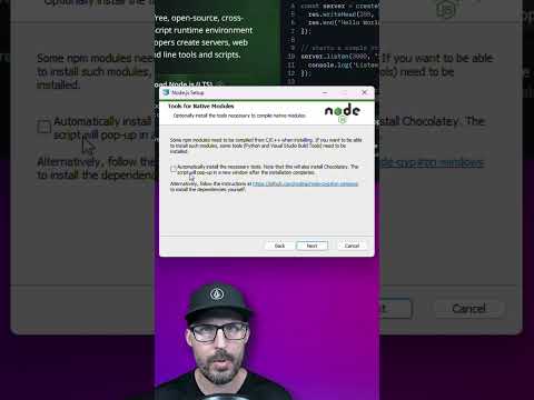 Install Node.js on Windows in Under a Minute!