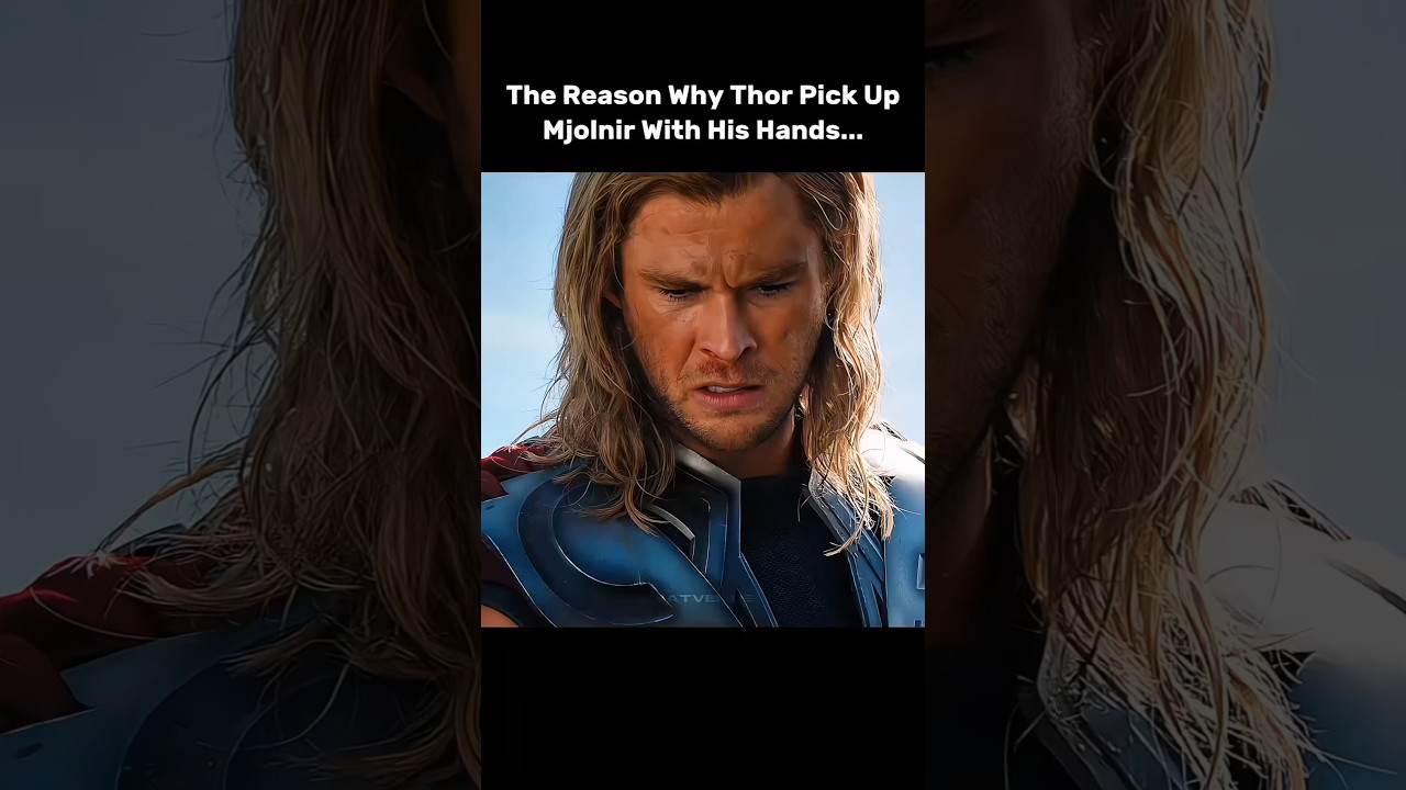 Why Thor Can Lift Mjolnir 🪓