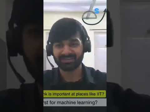Python vs Math for machine learning in IIT? #shorts #python #placement