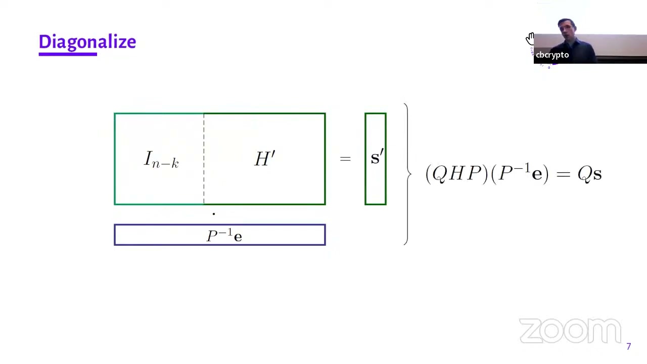 Expert Talk: Assessing Security in Code-Based Systems 🔐 by Andre Esser