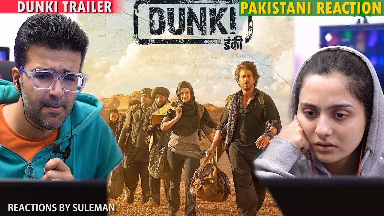 Pakistani Couple Reacts to Dunki Trailer 🎬