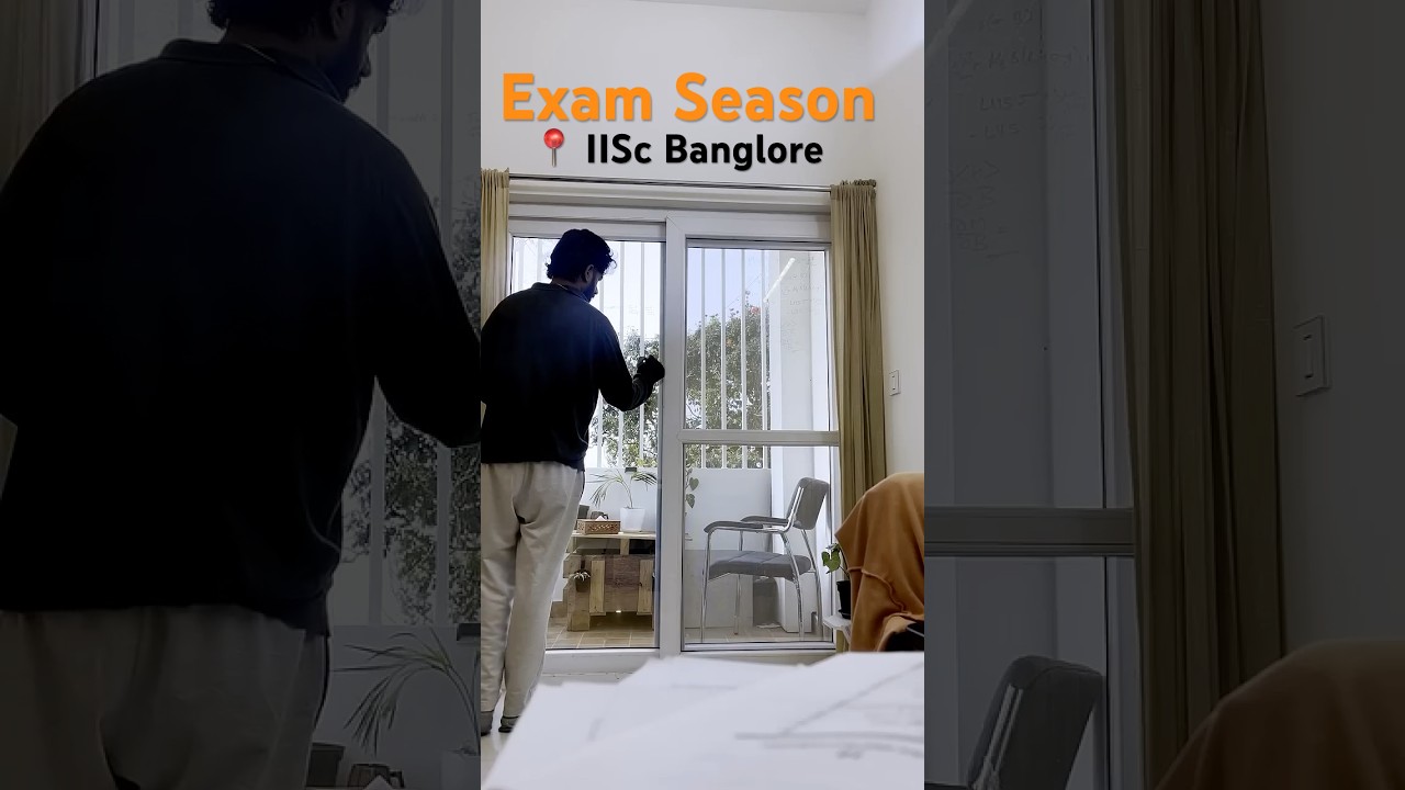 IISc Exams: One Night, One Page, One Pizza 🍕