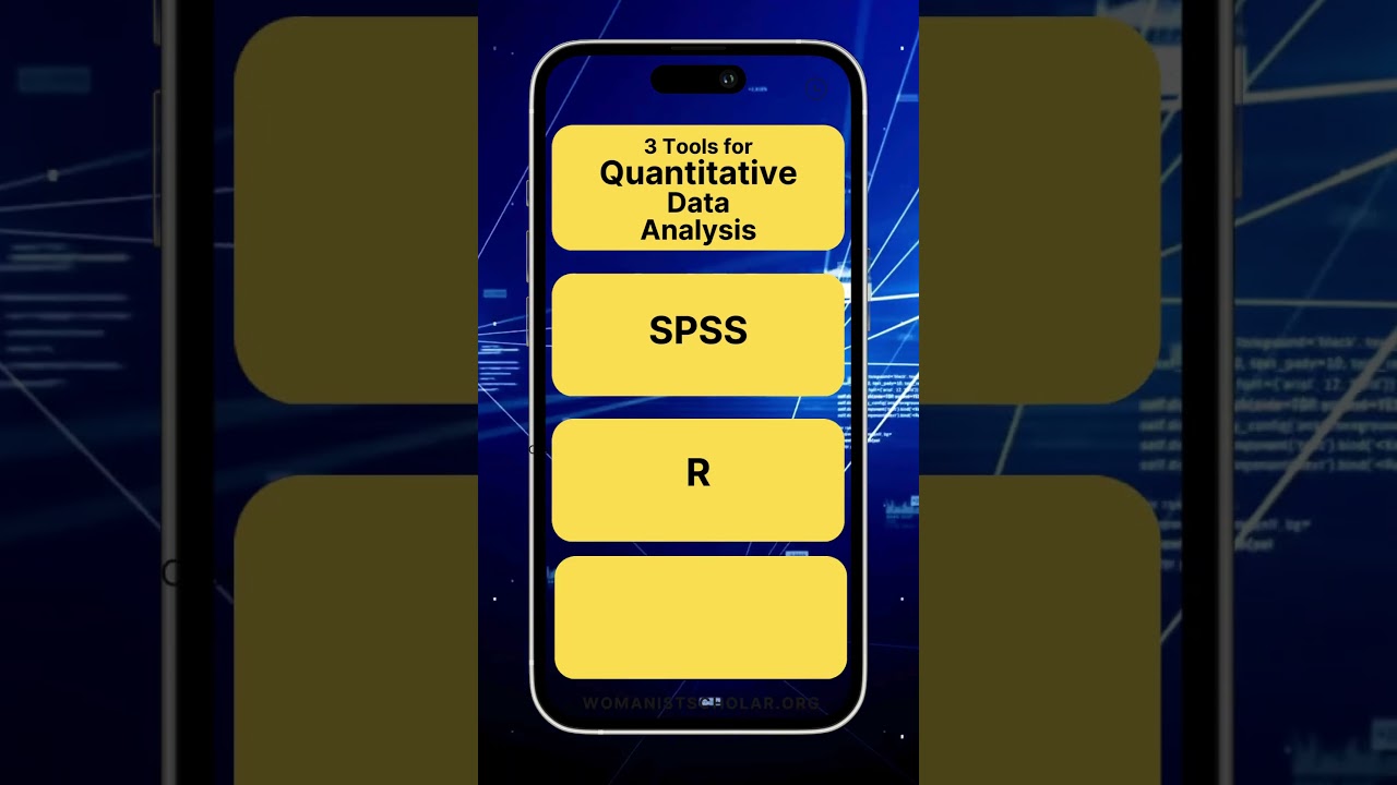 3 Top 3 Tools for Quantitative Dissertation Analysis ๐