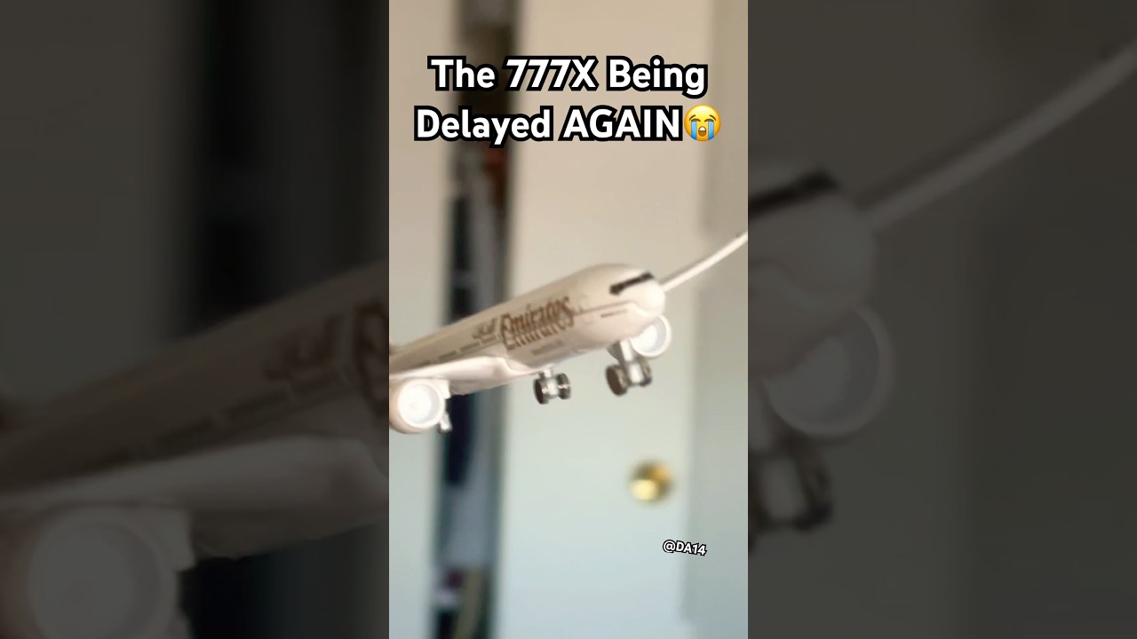 Realistic Boeing 777X Model Looks Scary 😱