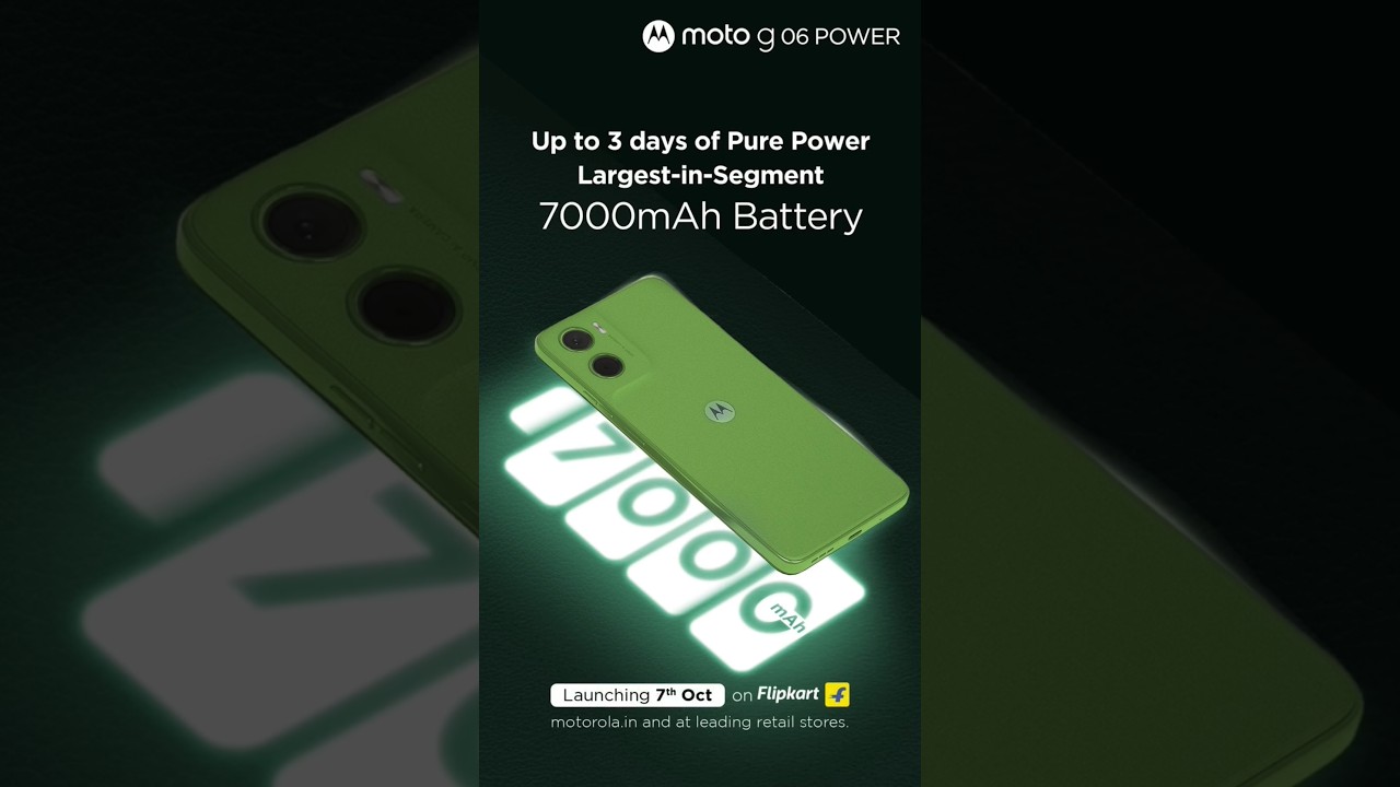 Moto G06 Power Launching Soon! 🎁