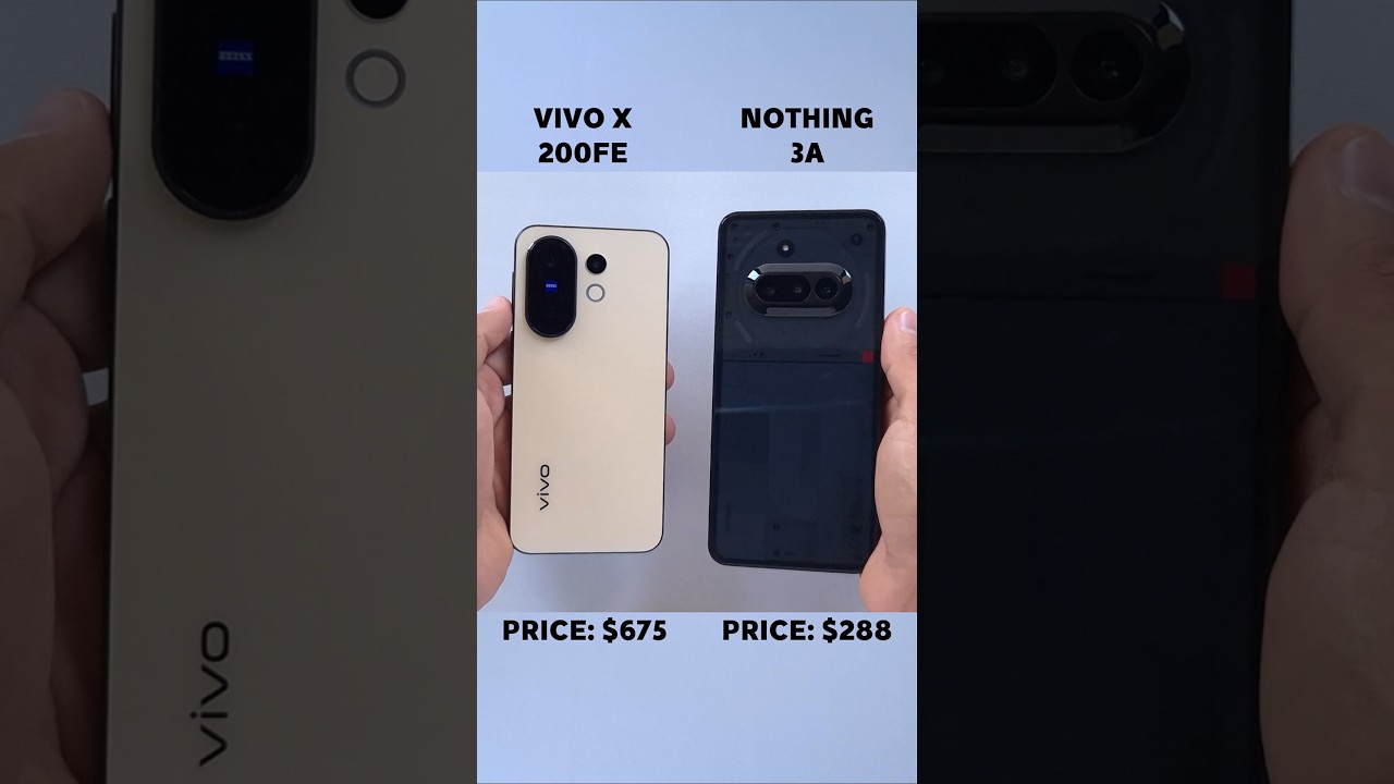 Nothing 3A vs VIVO X200 FE: The Ultimate Speed Test Battle 🚀