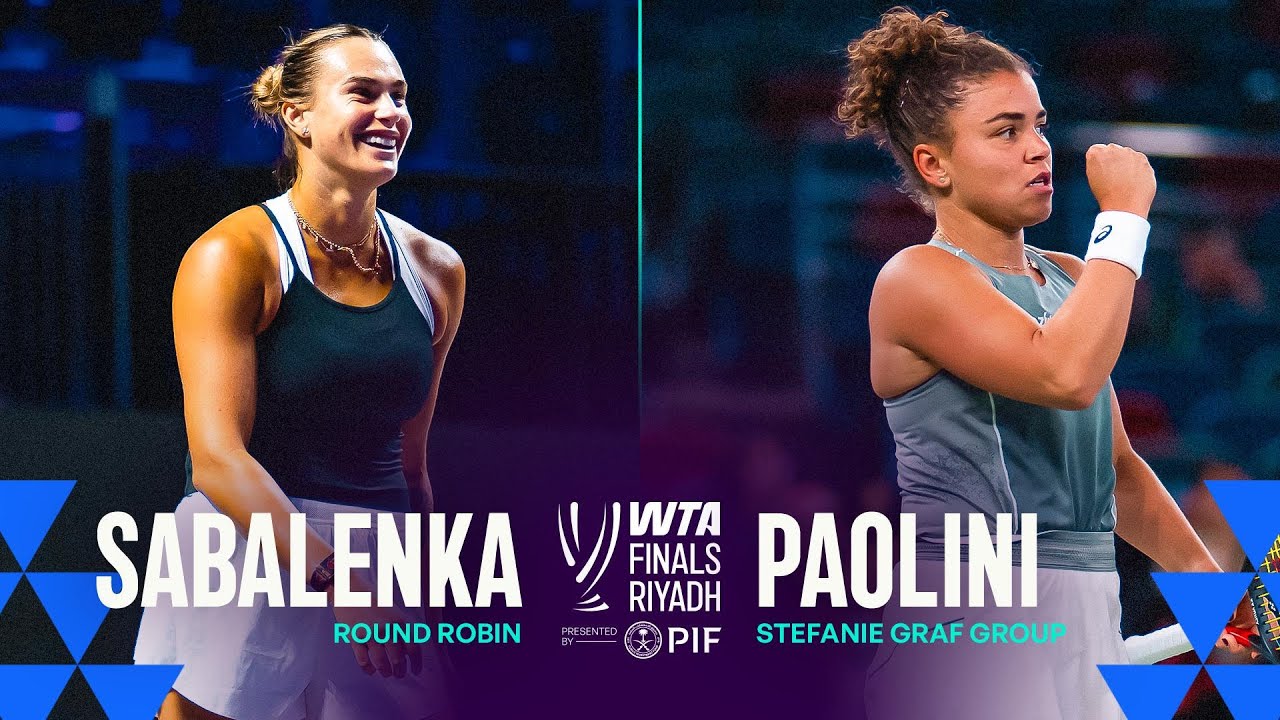 Exciting WTA Finals 2025: Sabalenka vs. Paolini Match Highlights 🎾