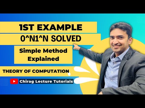 0^n1^n by Turing Machine|| Transition Diagram of Turing Machine|| 1st Example of Turing Machine