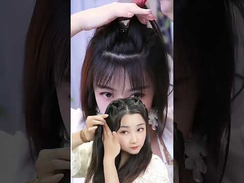 “Quick Trendy Hairstyle 💫 | Look Fashionable in 1 Minute!”#shorts#syam#trending#viralvideo#hairstyle
