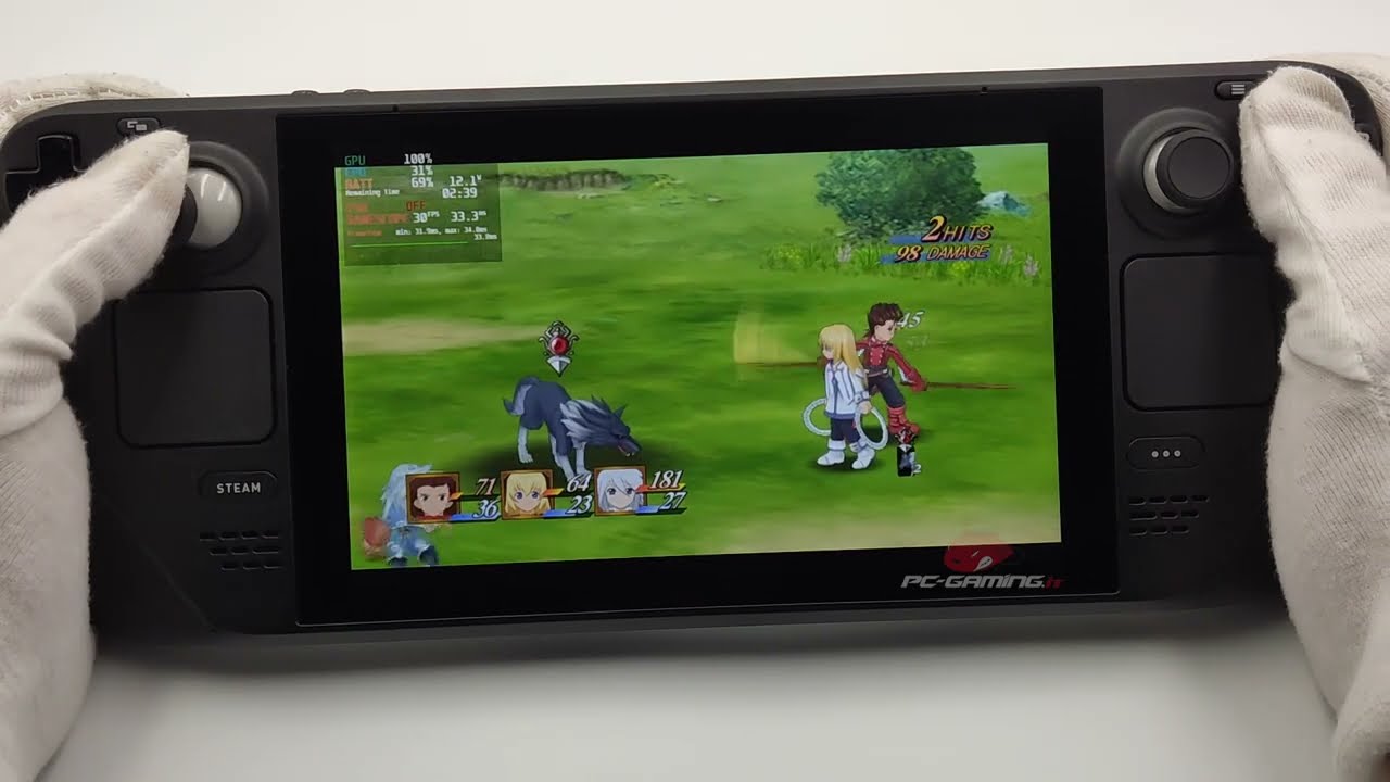 Play Tales of Symphonia on Steam Deck with SteamOS 🎮