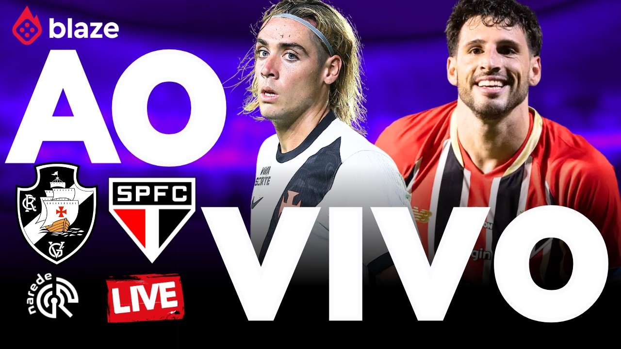 VASCO X SÃO PAULO AO VIVO 🔴 HOJE | JOGO AO VIVO AGORA | CAMPEONATO BRASILEIRO 2026