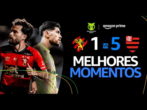 SPORT 1 x 5 FLAMENGO | MELHORES MOMENTOS | CAMPEONATO BRASILEIRO 2025